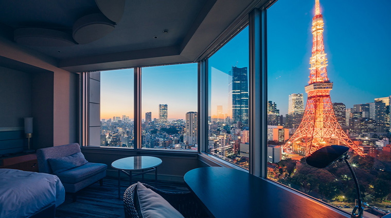 the prince park tower tokyo view