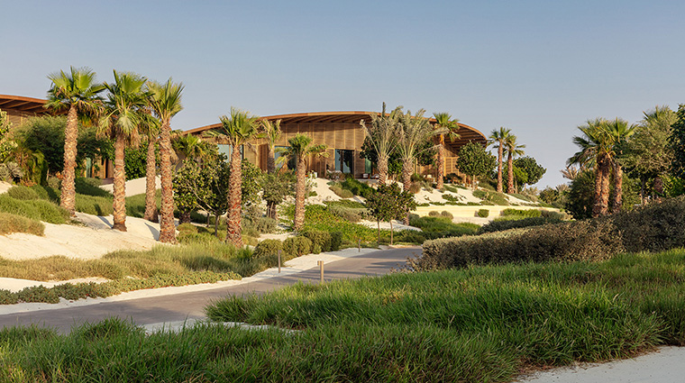 the red sea edition exterior path