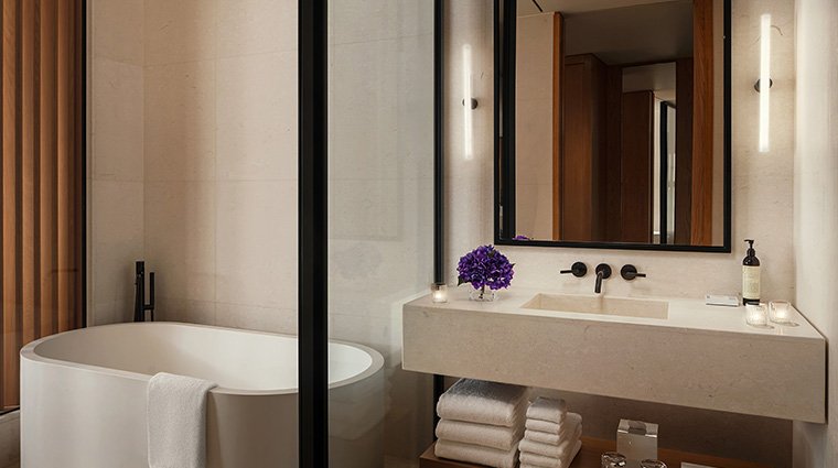 the red sea edition room bathroom