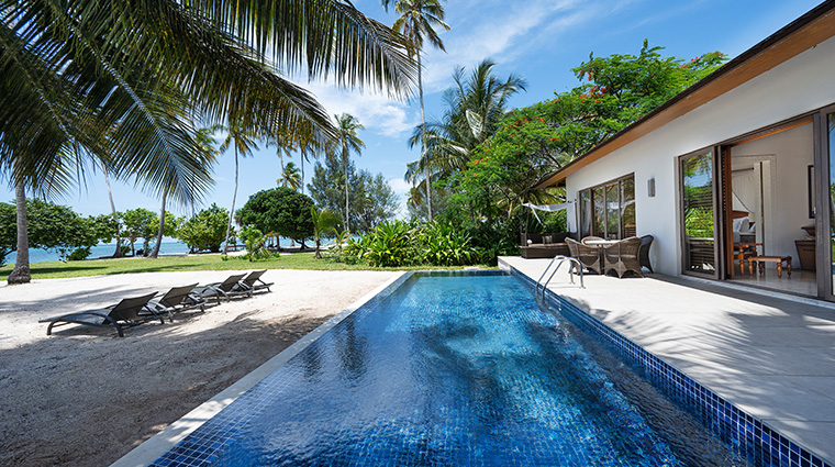 the residence zanzibar franipani ocean pool villa exterior
