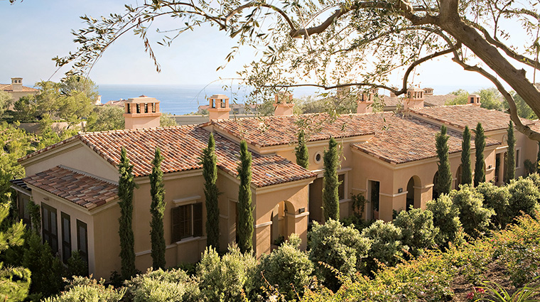 the resort at pelican hill bungalow exterior