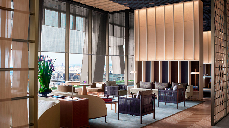 the ritz carlton fukuoka lobby lounge