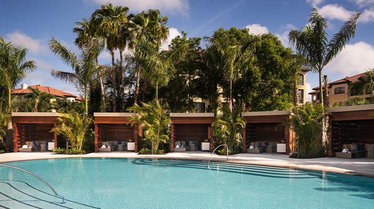 the ritz carlton naples tiburon pool cabanas wide