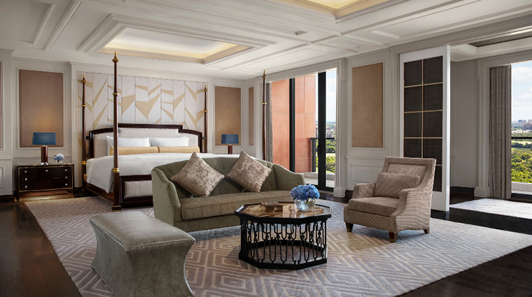 the ritz carlton haikou spa bedroom