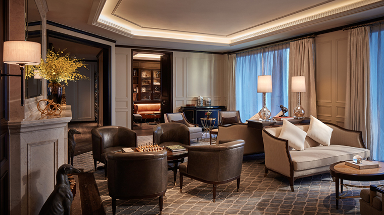 the ritz carlton haikou spa club lounge