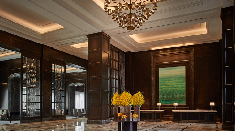 the ritz carlton haikou spa lobby