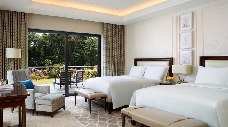 the ritz carlton haikou spa villa twin room