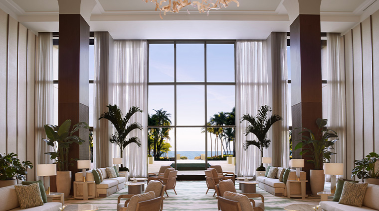 the ritz carlton key biscayne miami lobby overall