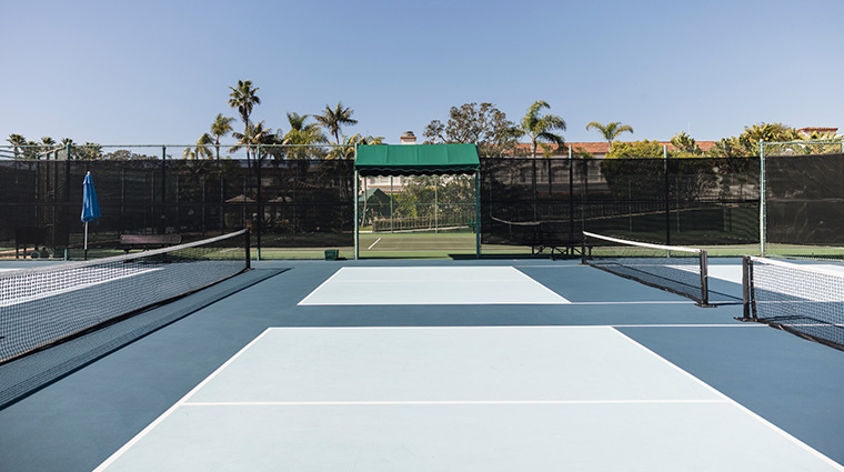 the ritz carlton laguna niguel pickleball and tennis courts