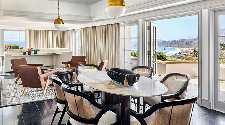 the ritz carlton laguna niguel salt creek suite dining