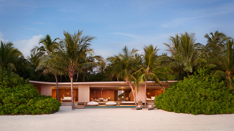 6the ritz carlton maldives fari islands two bedroom beach
