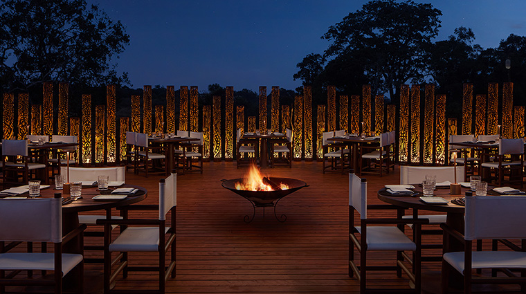 the ritz carlton masai mara safari camp boma dining