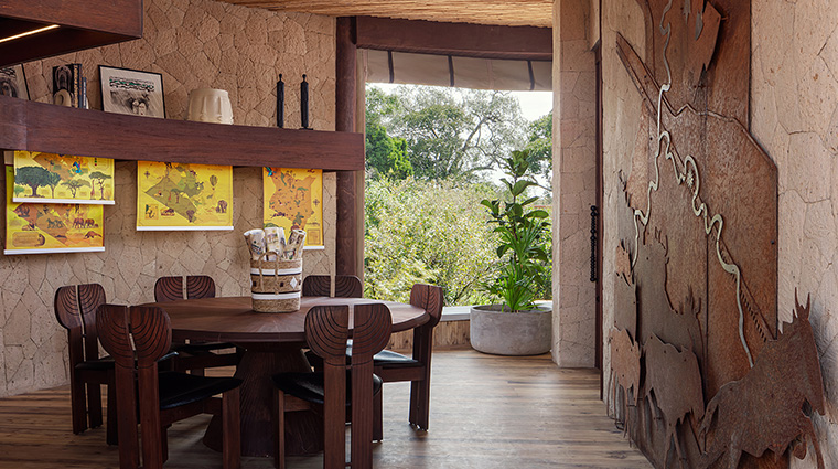 the ritz carlton masai mara safari camp map room