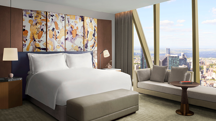 the ritz carlton melbourne yarra suite bedroom