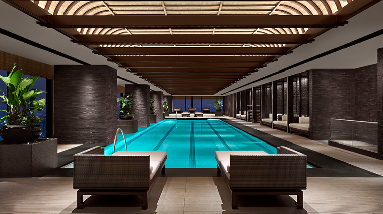 the ritz carlton nanjing swimming pool