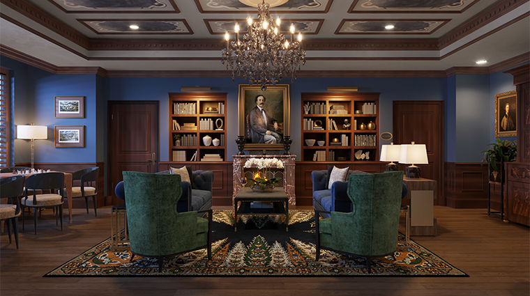 the ritz carlton new orleans library