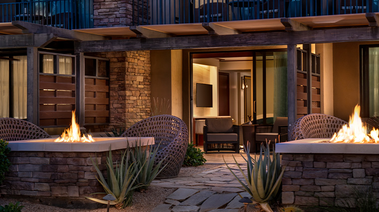 9the ritz carlton rancho mirage terrace night