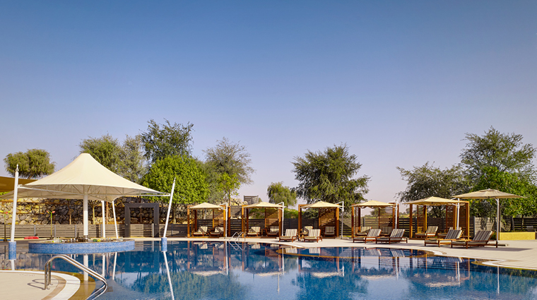 the ritz carlton ras al khaimah al wadi desert the spa pool