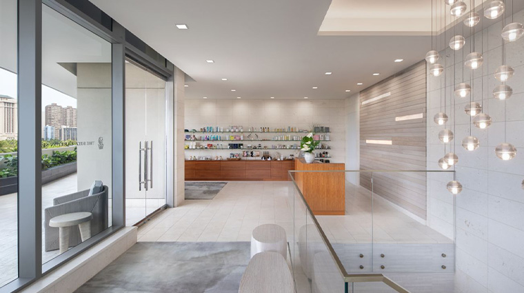 the ritz carlton residences waikiki beach spa reception