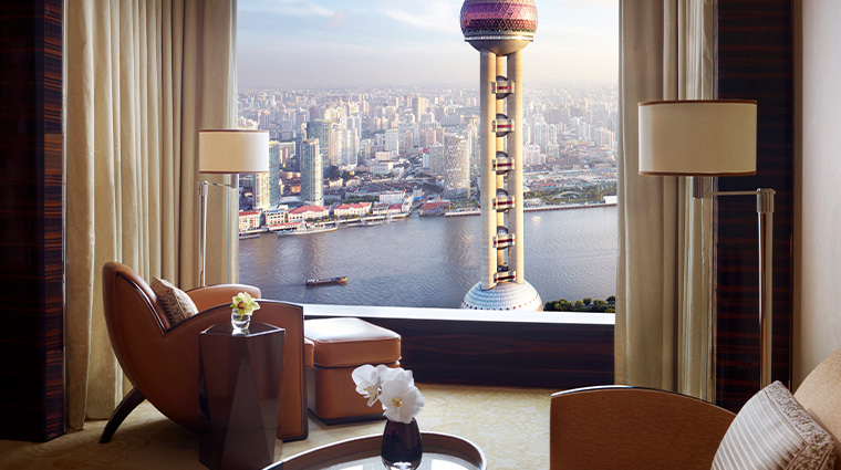 the ritz carlton shanghai pudong pearl tower suite