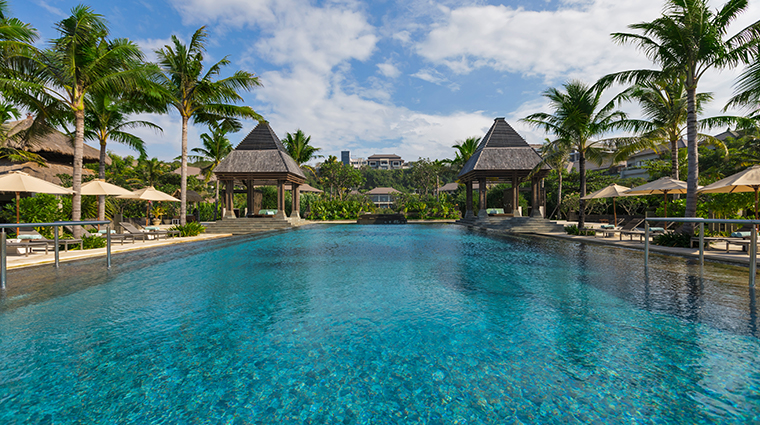 the ritz carlton bali pool view