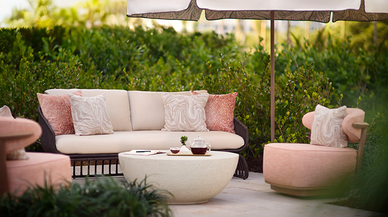 the ritz carlton spa key biscayne spa garden