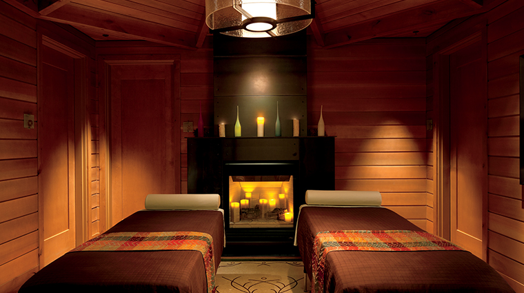 the ritz carlton spa lake tahoe cabin couples massage