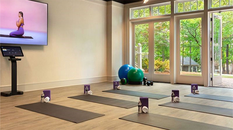 the ritz carlton spa reynolds lake oconee fitness studio