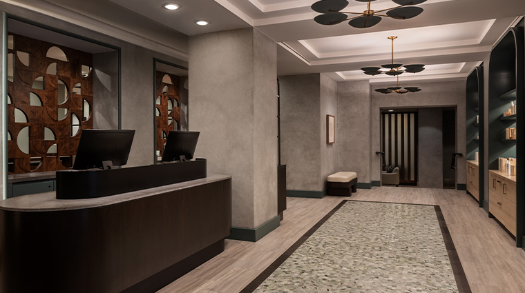 the ritz carlton spa salon at the ritz carlton dallas las colinas reception