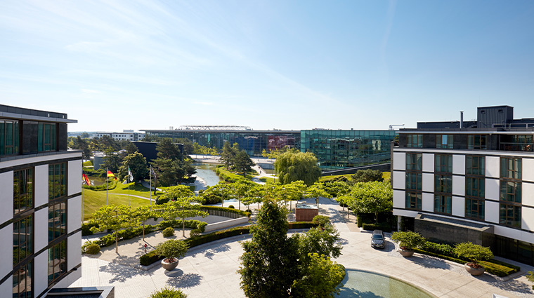 the ritz carlton wolfsburg aerial