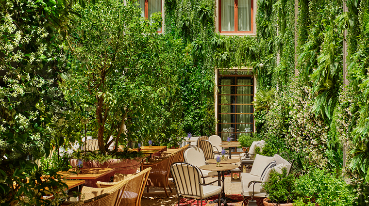 the rome edition anima restaurant outdoor space 2