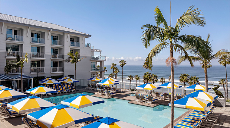 the seabird ocean resort and spa pool and cabanas floor