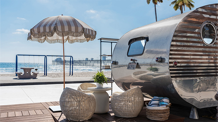 the seabird ocean resort and spa rambler beach amenity trailer