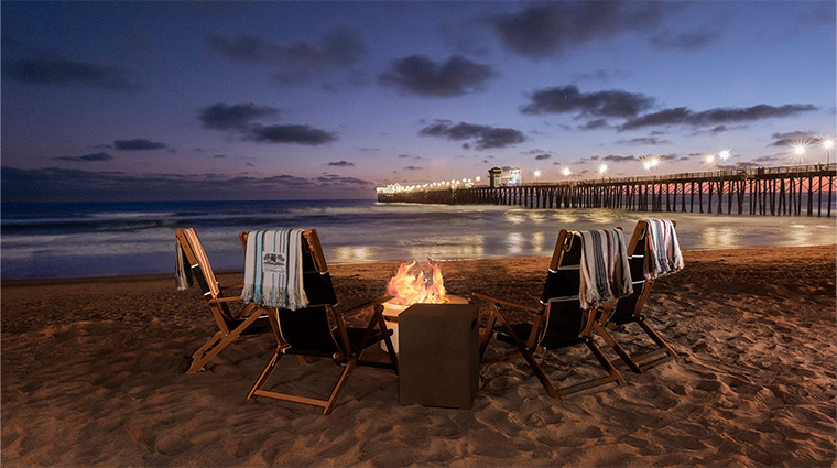 the seabird ocean resort and spa the seabird beach bonfire pit experience