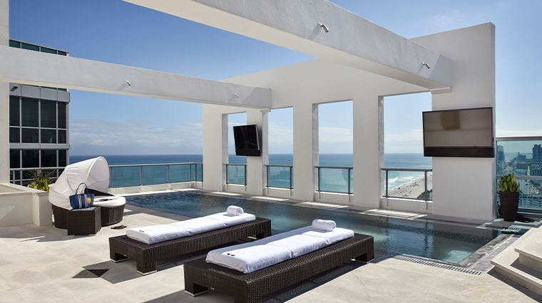 the setai miami beach penthouse private pool