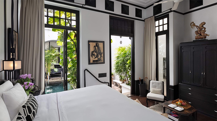 the siam bangkok pool villa bedroom