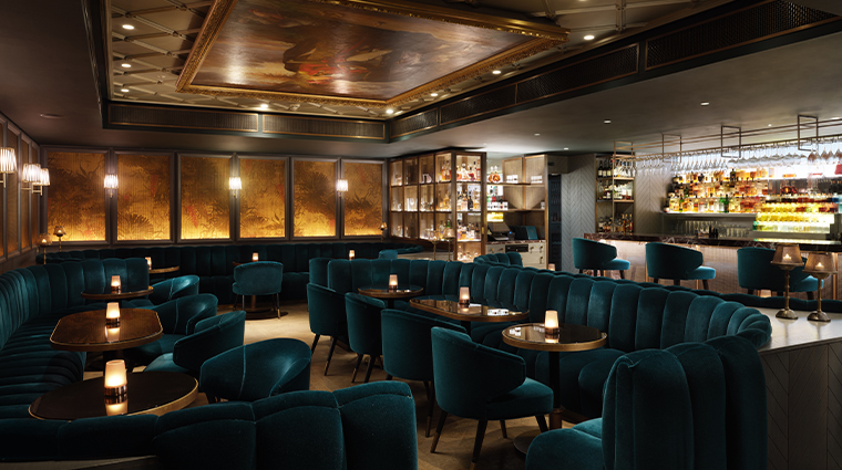 the sofitel london st james bar interior