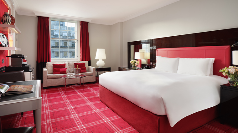 the sofitel london st james junior suite red