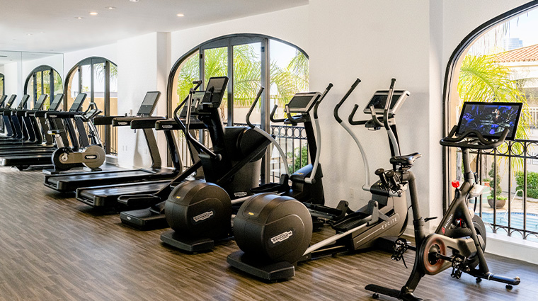 the spa at beverly wilshire fitness center equipment 2023