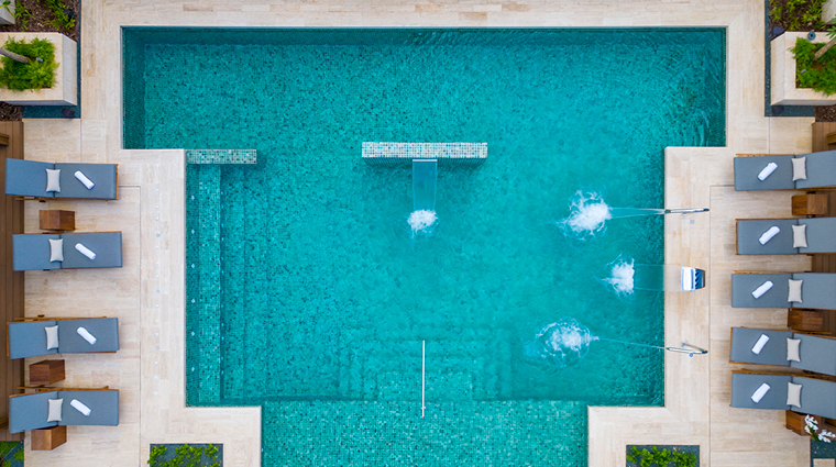 casa de campo spa wellness center outdoor pool aerial
