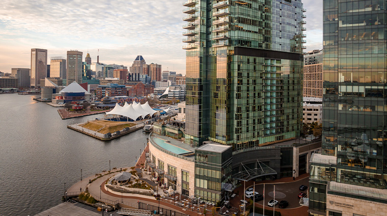 the spa at four seasons hotel baltimore exterior