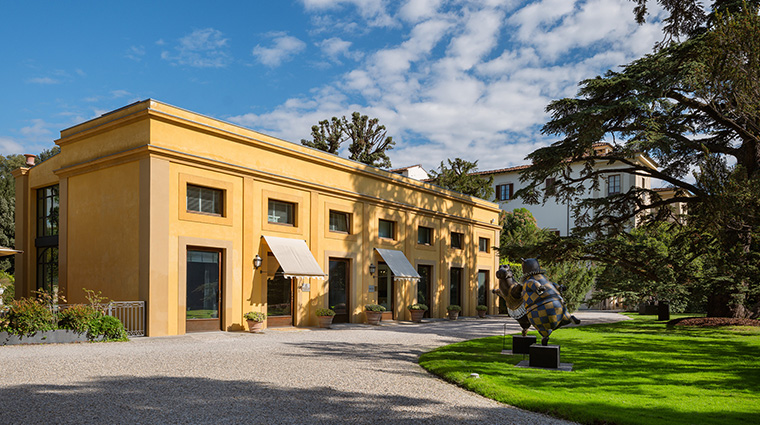 the spa at four seasons hotel firenze facade