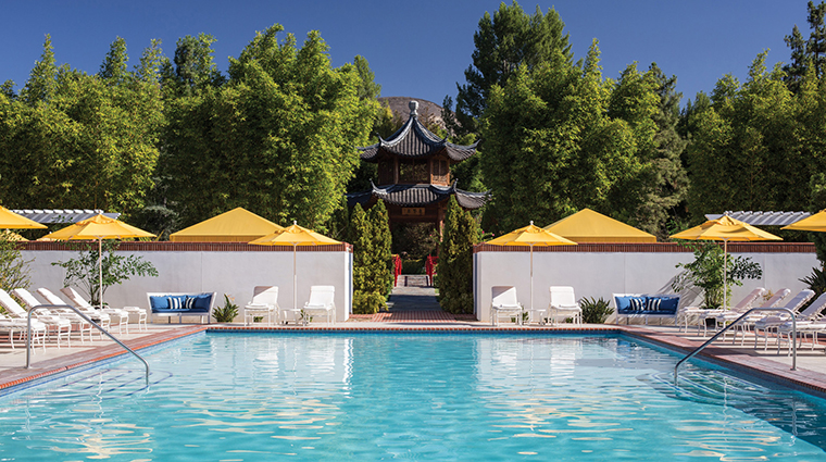 the spa at four seasons hotel westlake village pool