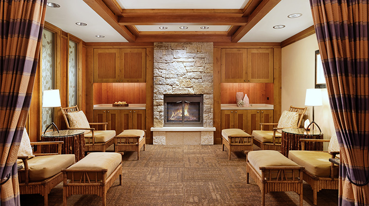 the spa at four seasons resort and residences jackson hole tranquility lounge