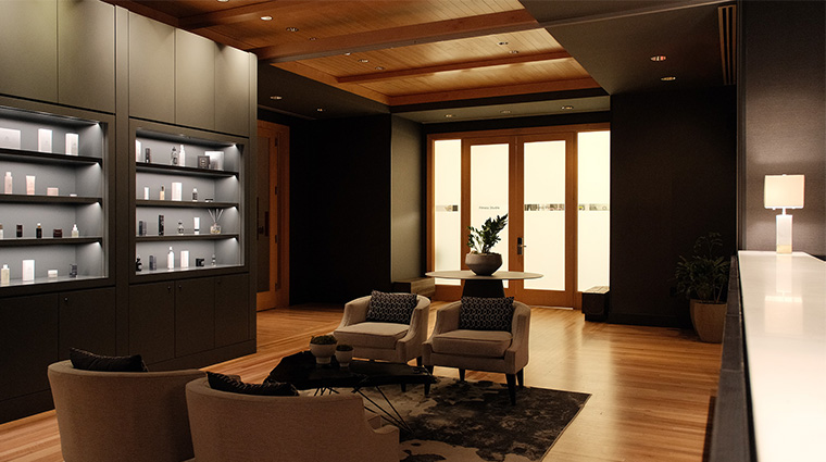 the spa at four seasons resort and residences whistler lobby