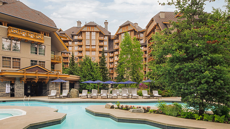 the spa at four seasons resort and residences whistler pool