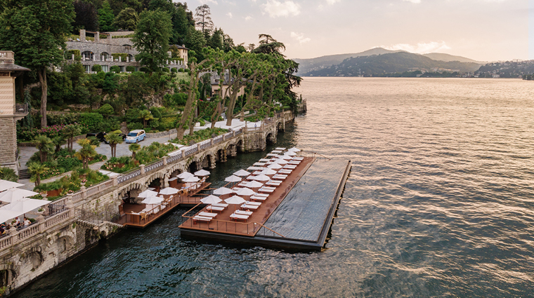 the spa at mandarin oriental lago di como exterior pool 2