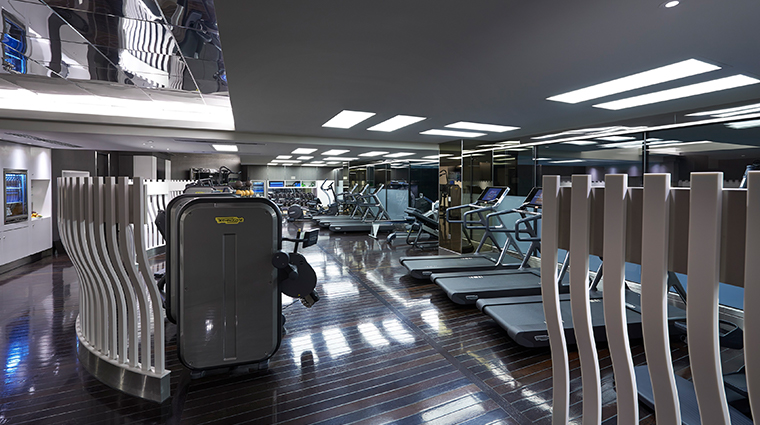 the spa at mandarin oriental london fitness suite