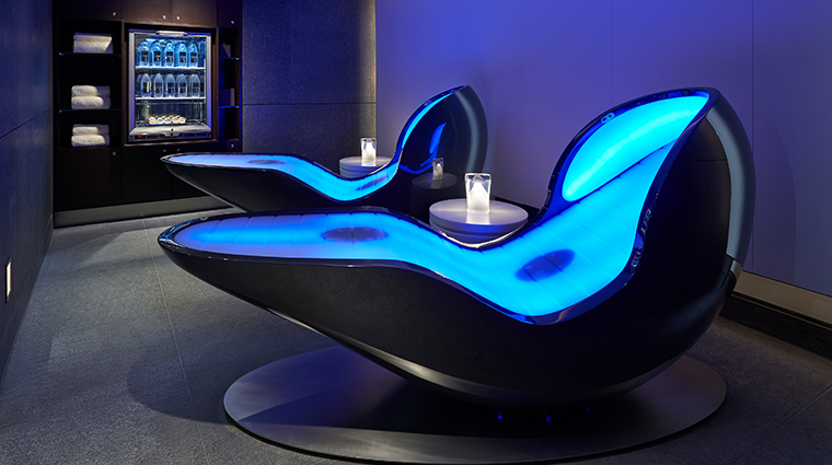the spa at mandarin oriental london relaxation area
