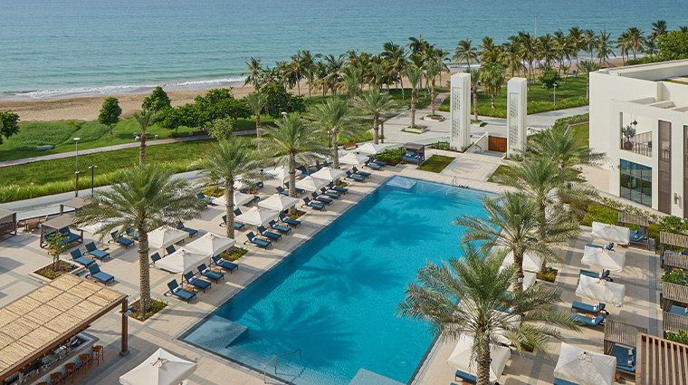 the spa at mandarin oriental muscat pool